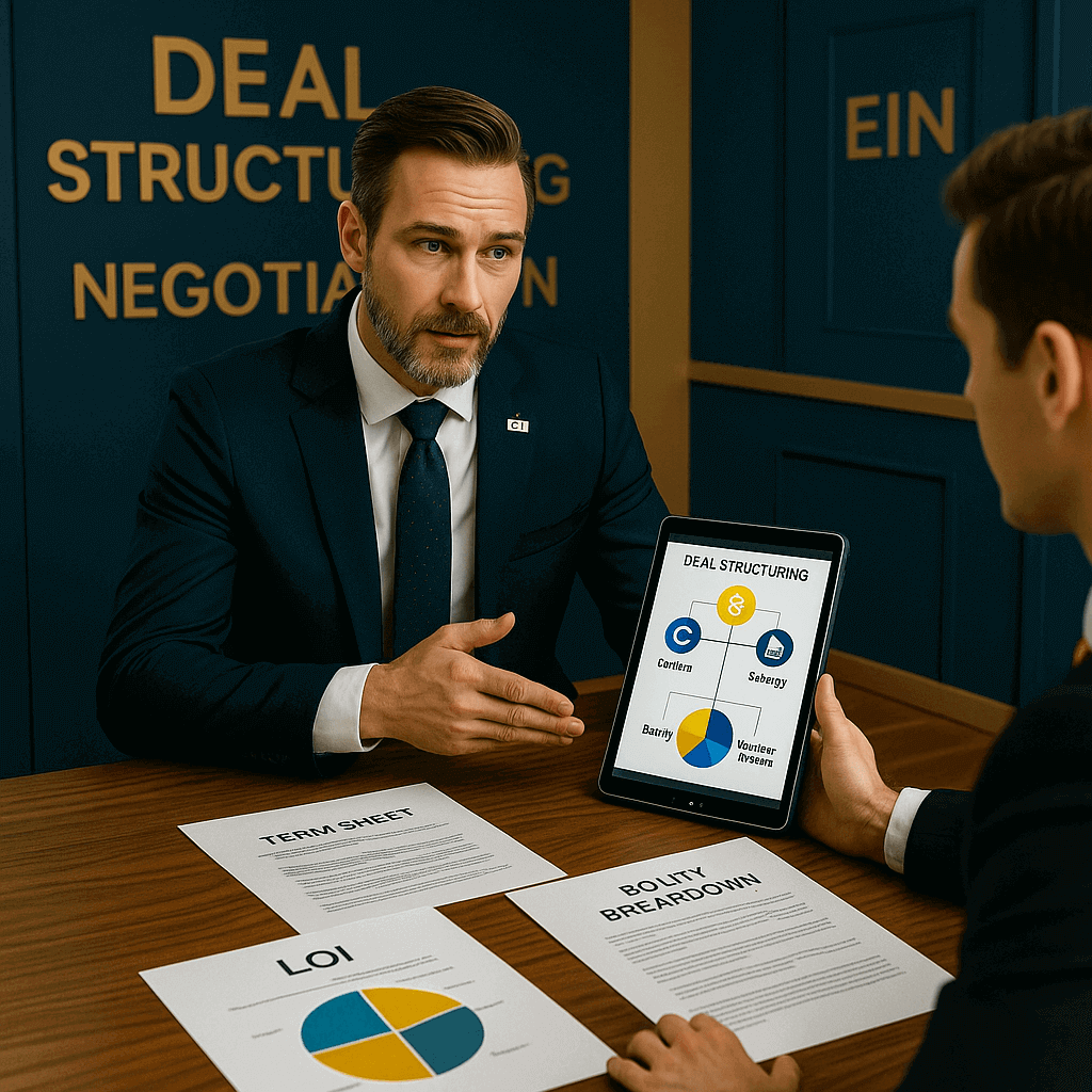 Deal Structuring EINBA Advisor